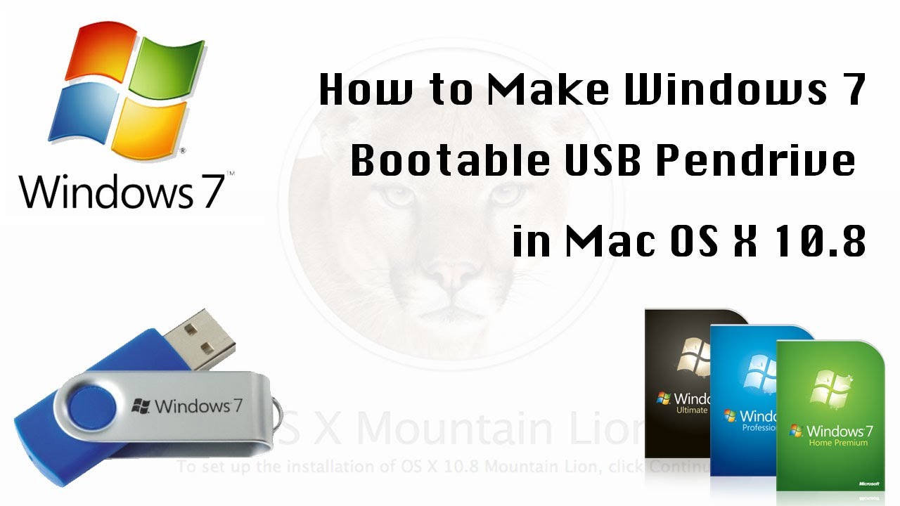 Download Windows 7 Usb Bootable Mac Os X